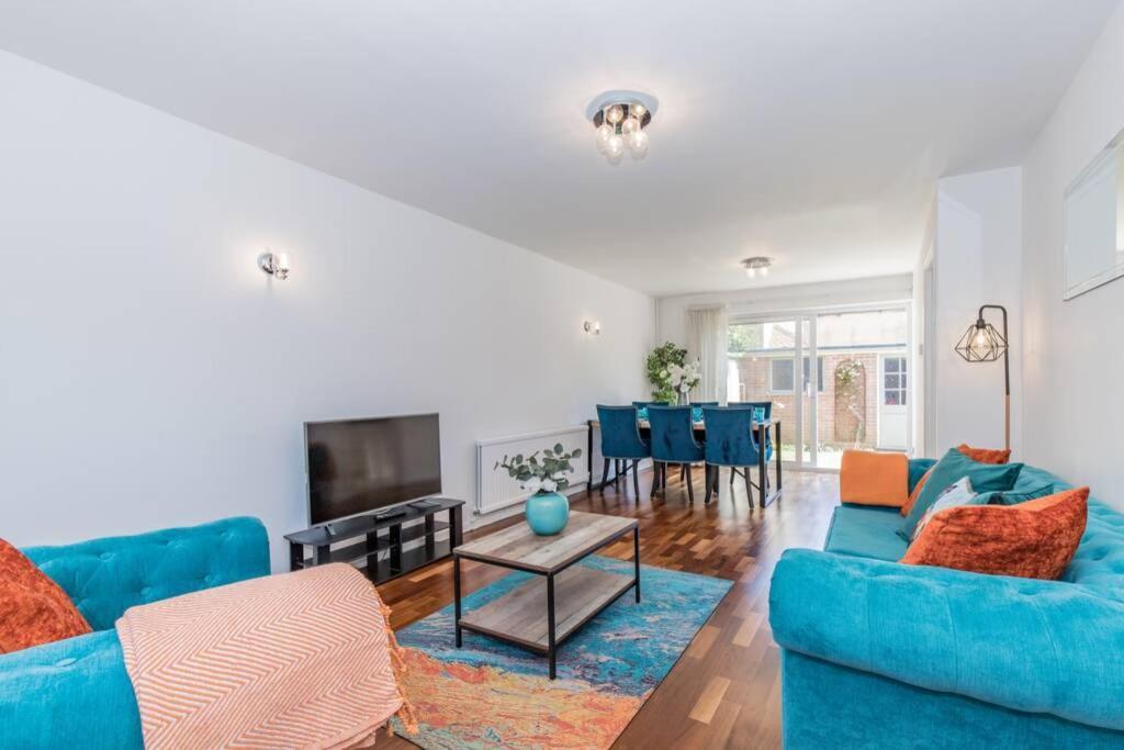 Stylish Townhouse In The Heart Of Summertown Оксфорд Экстерьер фото